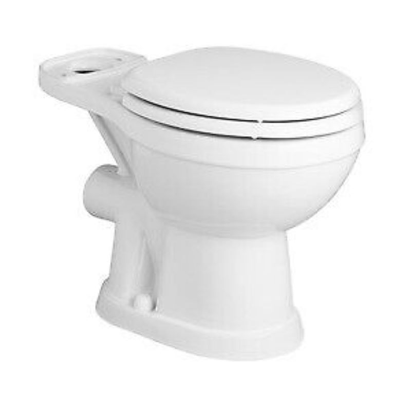 Saniflo 093 Saniflush Rear Discharge Round Toilet Bowl Only White eBay