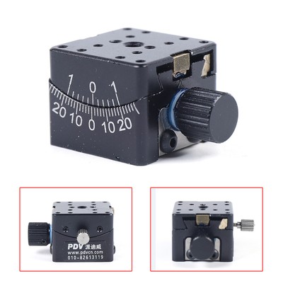 25mmX25mm Precise Optical Positioning Sliding Table PT-SD304 Goniometer Stage US