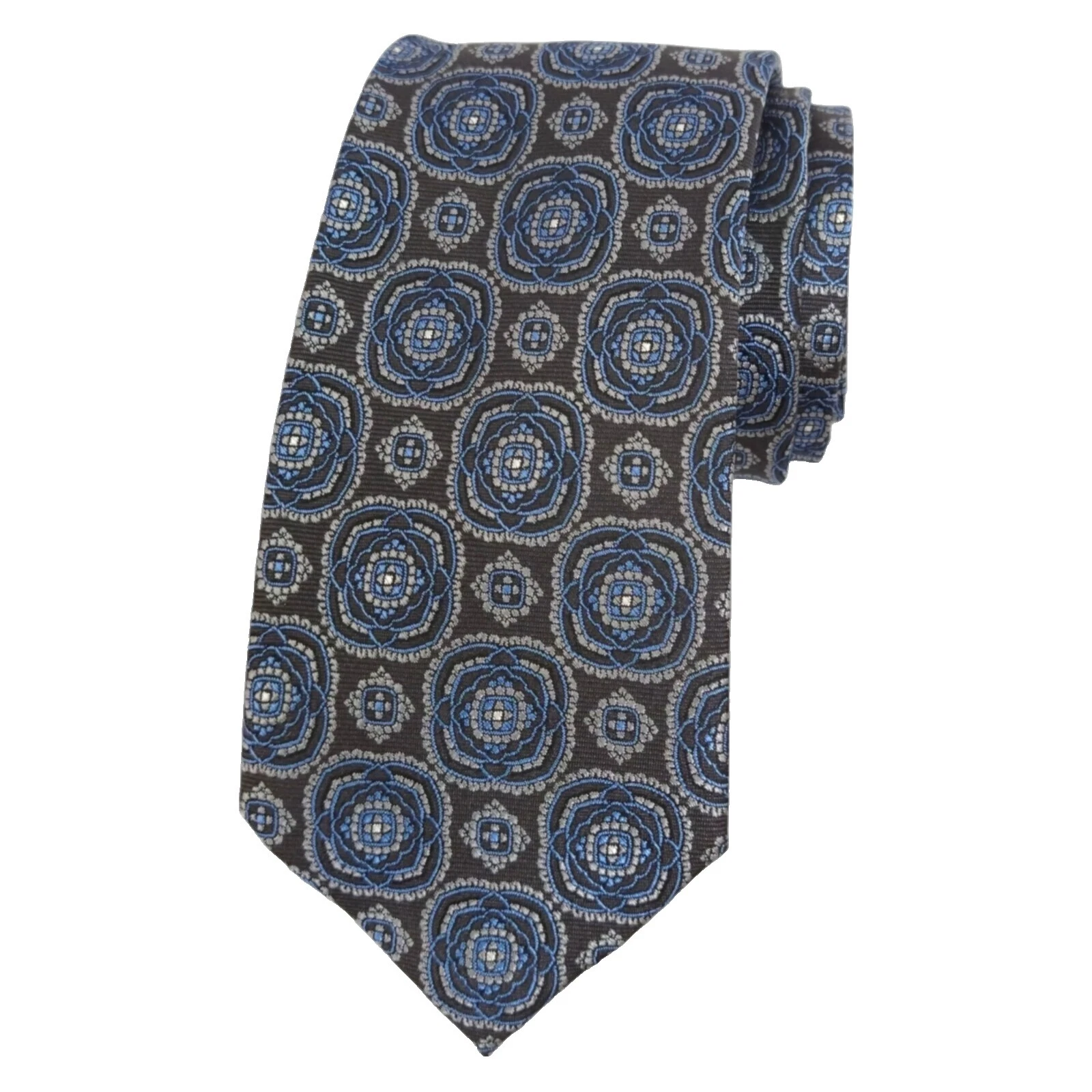 Joseph Abboud geométrico 100% Corbatas de seda para hombres