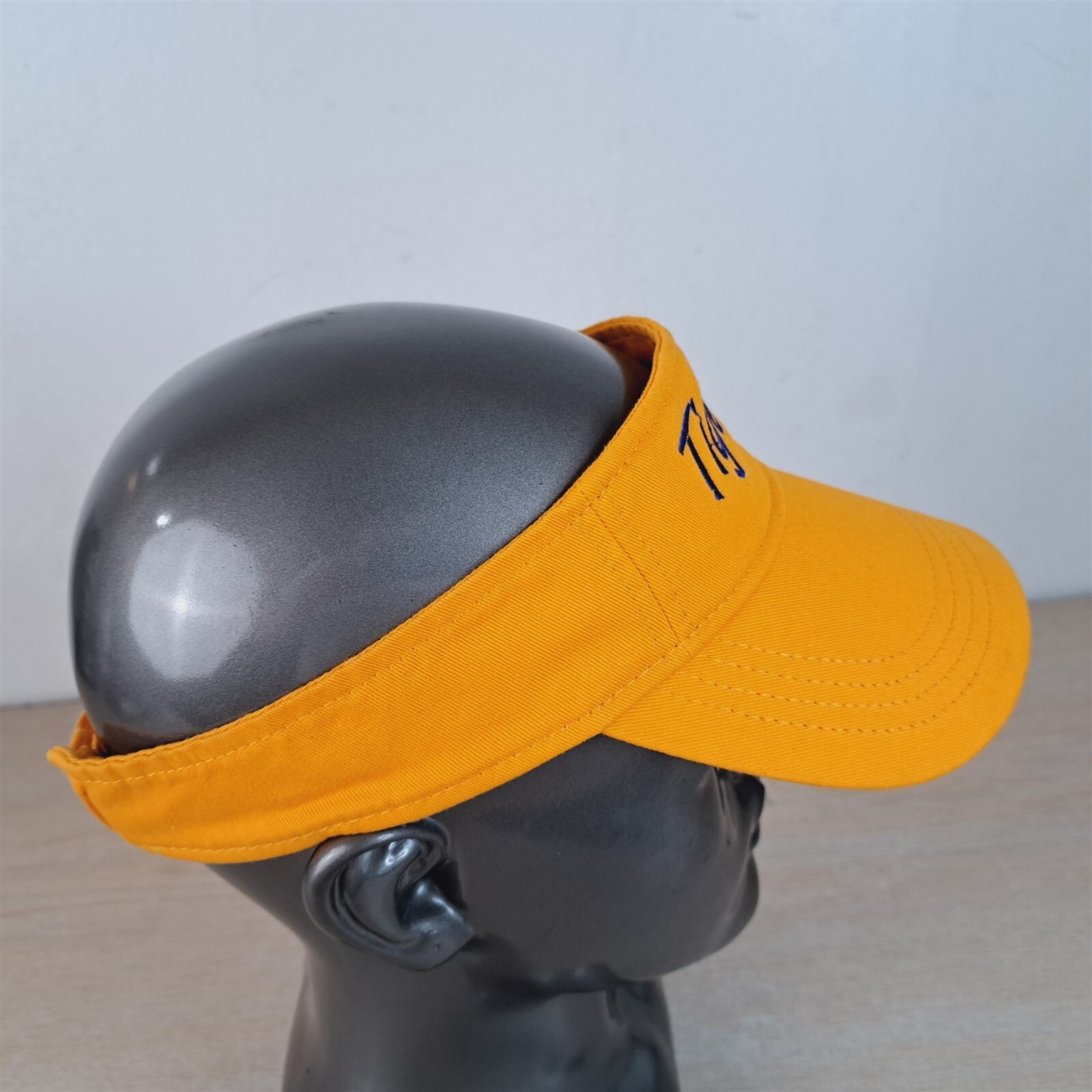 TIGERS ADJUSTABLE STRAPBACK SUN VISOR/CAP, YELLOW… - image 4
