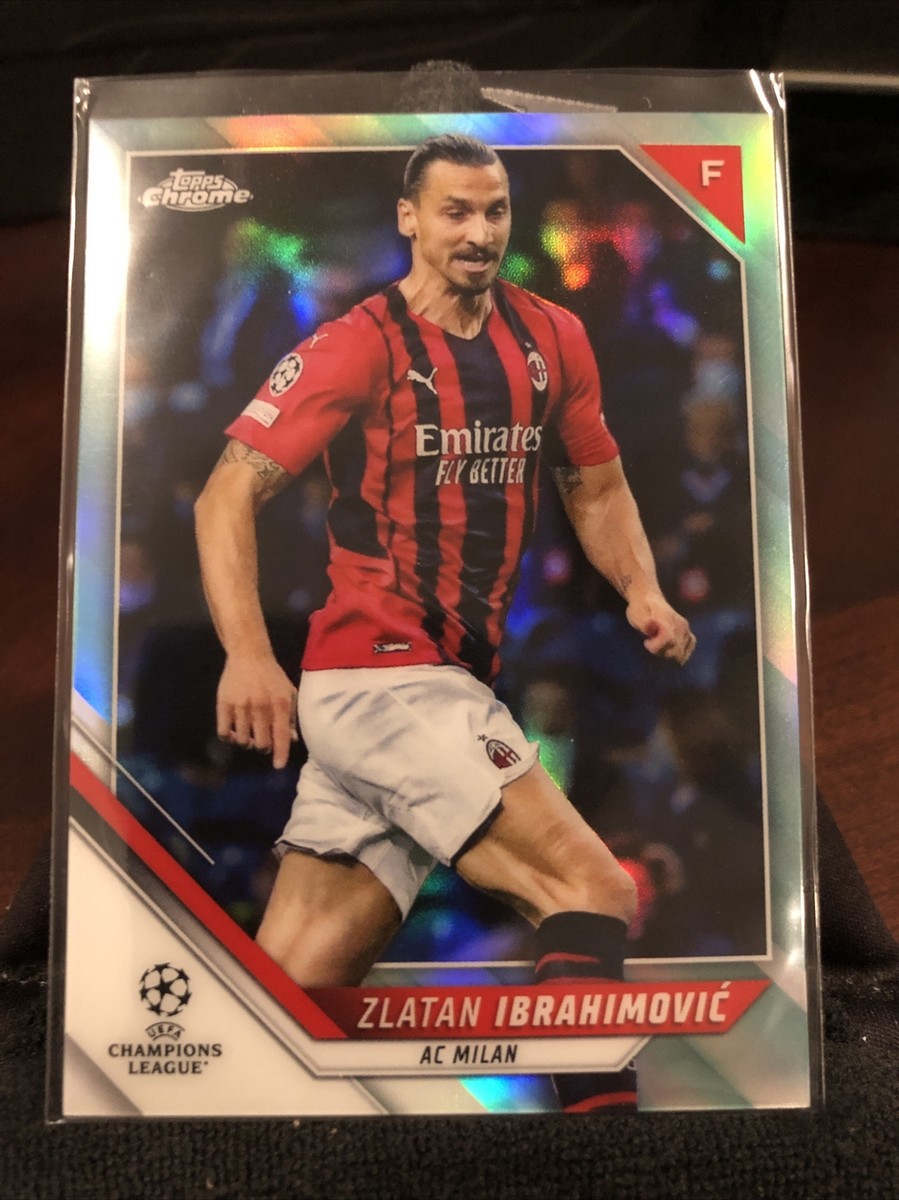Zlatan Ibrahimovic 2021-22 Topps Chrome UCL /199 | eBay