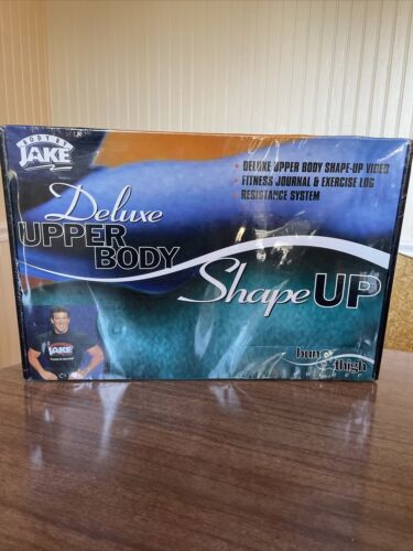 Body By Jake Deluxe Upper Body Shake Up Video Journal & Log Set New Sealed - Picture 1 of 7