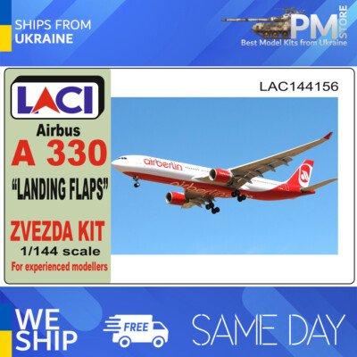 Laci 144156 1/144 Airbus A 330 Zvezda Landing Flaps for Zvezda