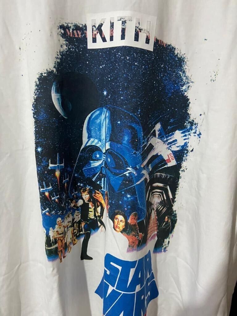 KITH Star Wars A New Hope Vintage Tee T-Shirt White Size XL