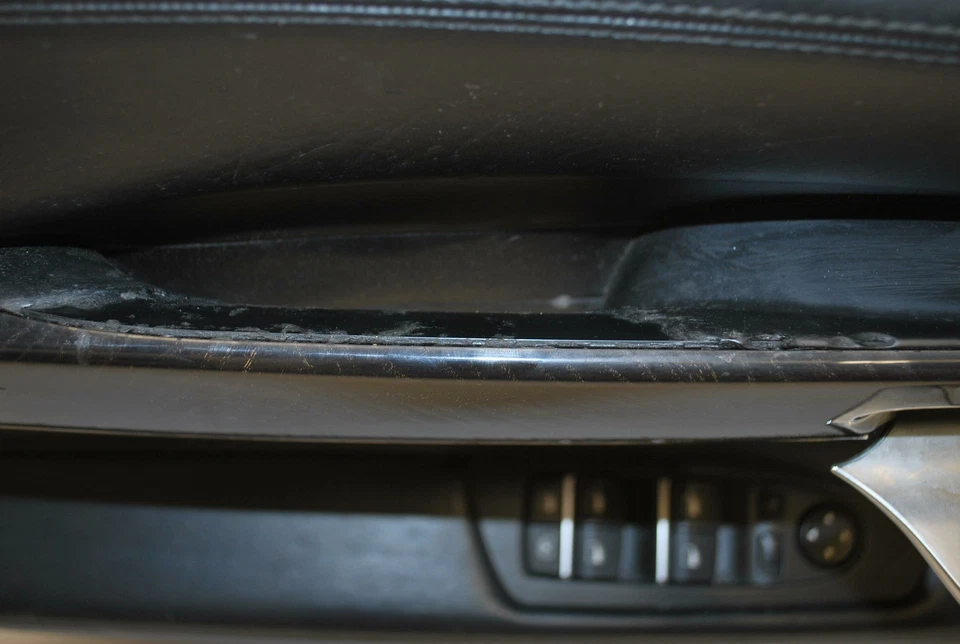 BMW ALPINA B7 2011-2015 panel de puerta del lado del conductor delantero izquierdo cubierta OEM Foto 2 de 4