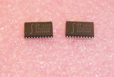 QTY (50) IDT74FCT374ASO SOIC-20 FAST CMOS OCTAL D-TYPE REGISTER 74FCT374
