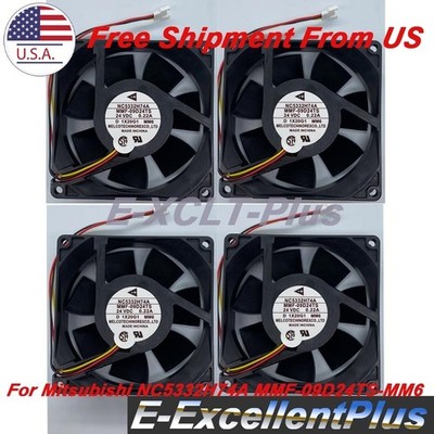 4PCS Mitsubishi NC5332H74A MMF-09D24TS-MM6 Driver Fan 24V 0.22A 9025 USA Stock