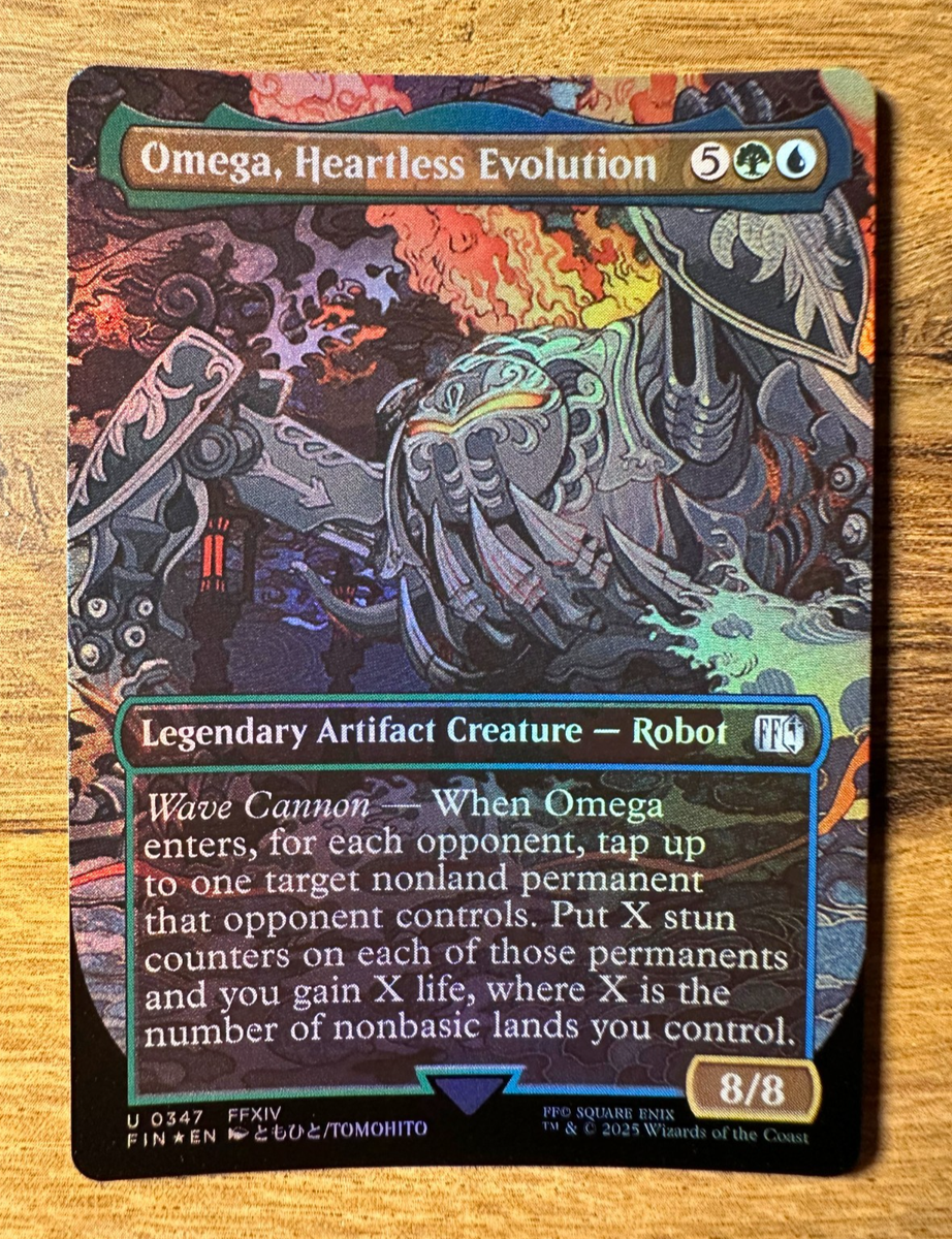 Magic MTG Final Fantasy Omega, Heartless Evolution #347 *FOIL* Borderless |  eBay UK