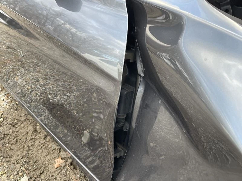 BMW 328i 2012-2016 puerta delantera derecha del lado del pasajero gris Foto 3 de 3