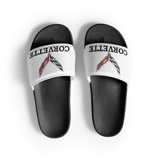 Corvette C8 Inspired Mens Slides Made To Order