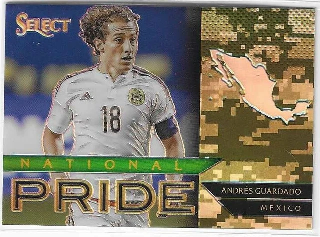Andres Guardado 2015-16 Panini Select Soccer Camo Mexico /249 $1.50 SHIPPING
