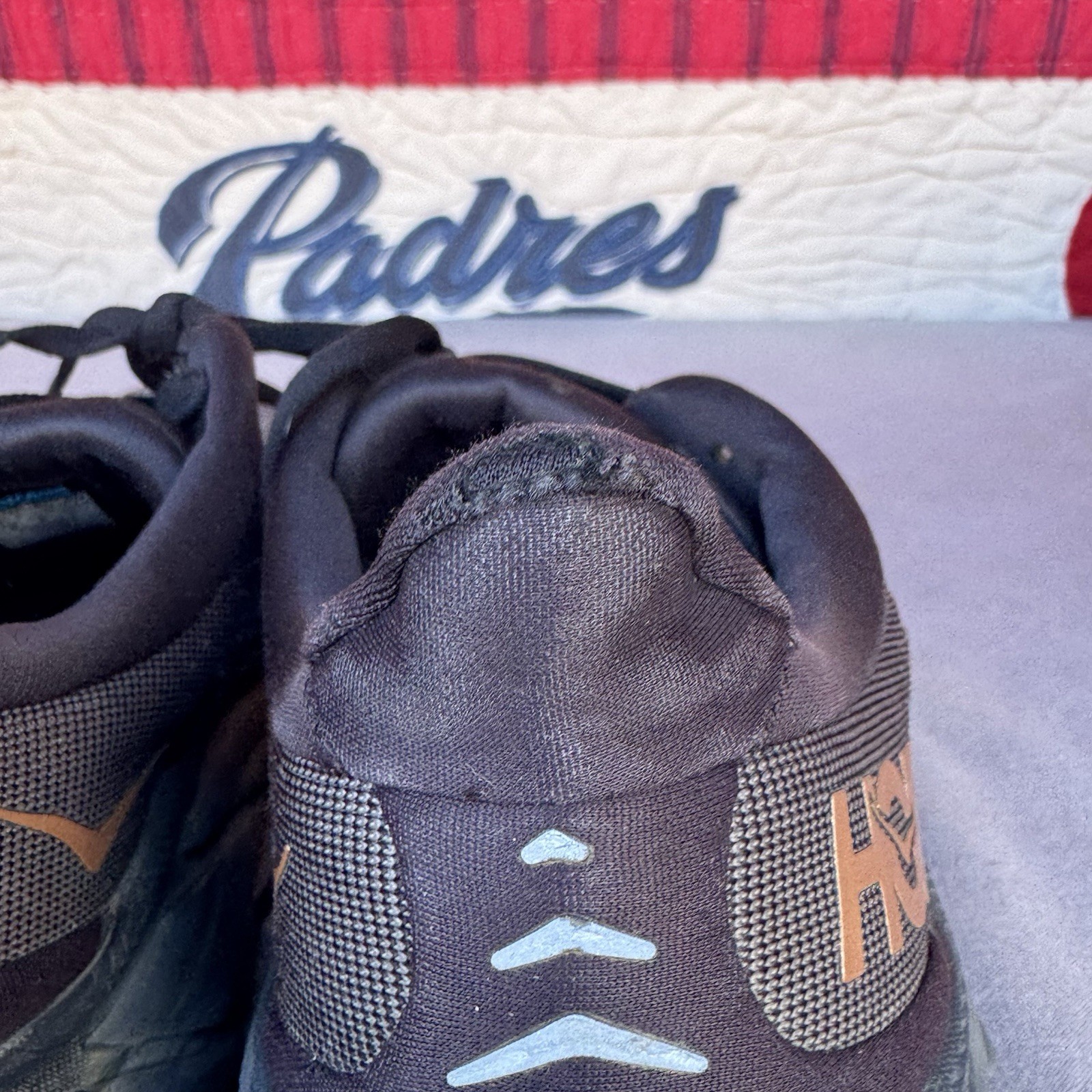 Size 9.5b - HOKA One One Clifton 8 Anthracite/Copper Women's thumbnail 9