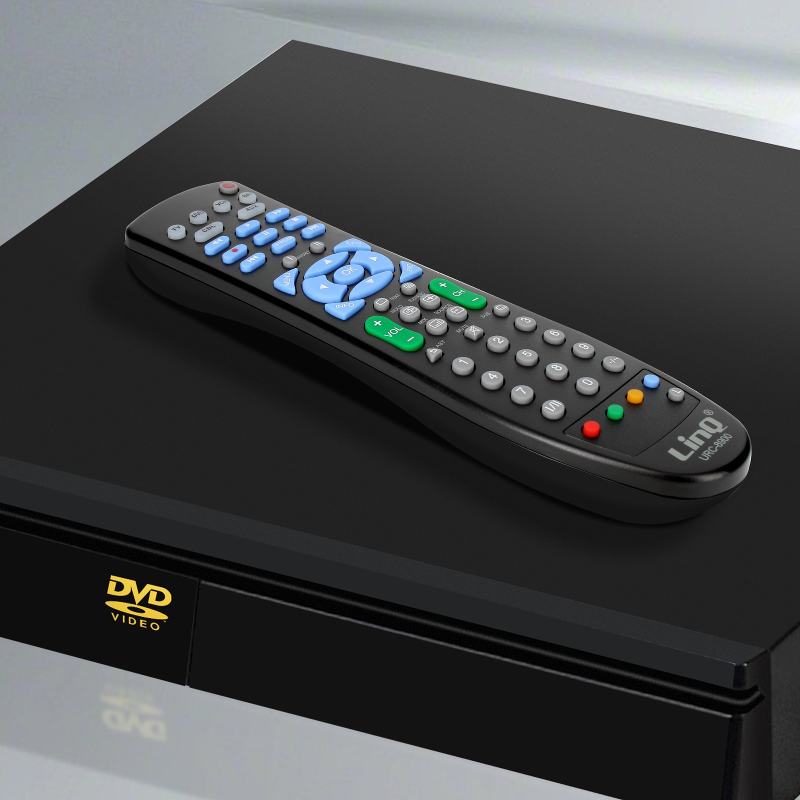 Télécommande universelle TV LinQ contre la perte de signal pour décodeur et DVD - 3