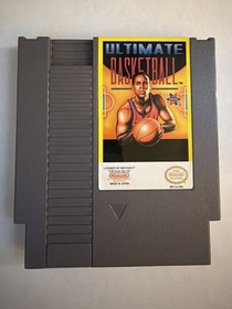 Ultimate Basketball, Nintendo NES, Cartridge, Instructions & Box