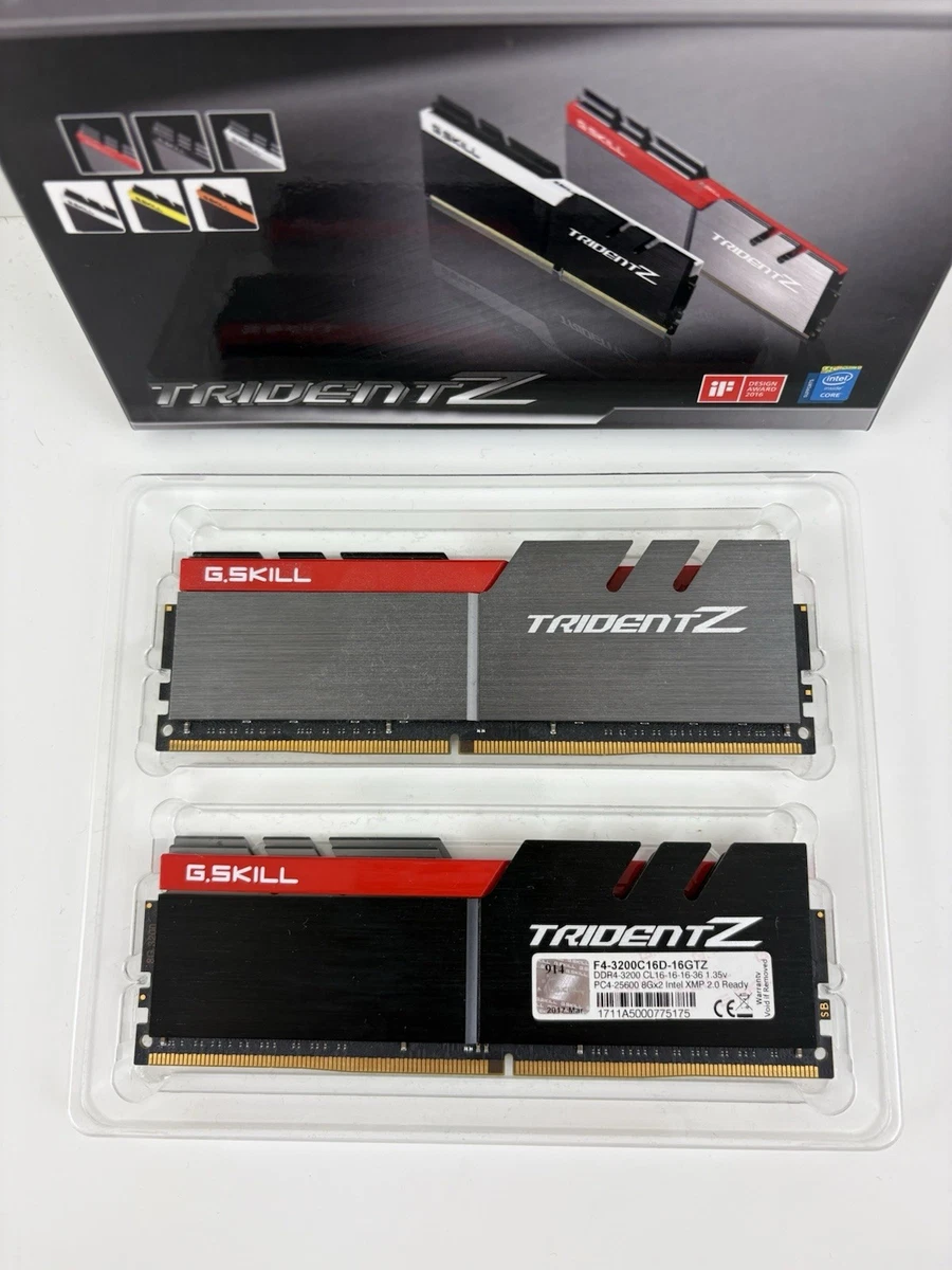 G. SKILL PC4-25600 (DDR4-3200) Bus Speed DDR4 SDRAM Memory (RAM