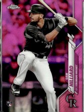 2020 Topps Chrome #67 Sam Hilliard Pink Refractor