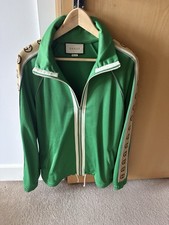 Gucci Men's Jersey Zipped Jacket Size L