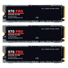 970 PRO PCIe 4.0 NVMe M.2 Hard Drive SSD Internal Solid State Drive 1TB/2TB/4TB