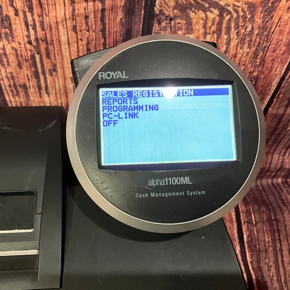 Caja registradora Royal Consumer 39285K Alpha 1100ML Foto 3 de 4