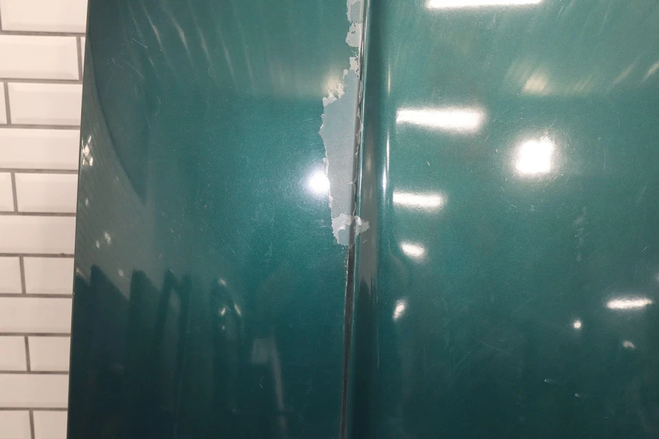 88-98 Chevy GMC Truck SUV GMT400 OEM Hood Emerald Green 43U Foto 3 de 4