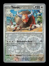 Tauros 112/142 Stellar Crown Pokemon Holo  Trading Card TCG 