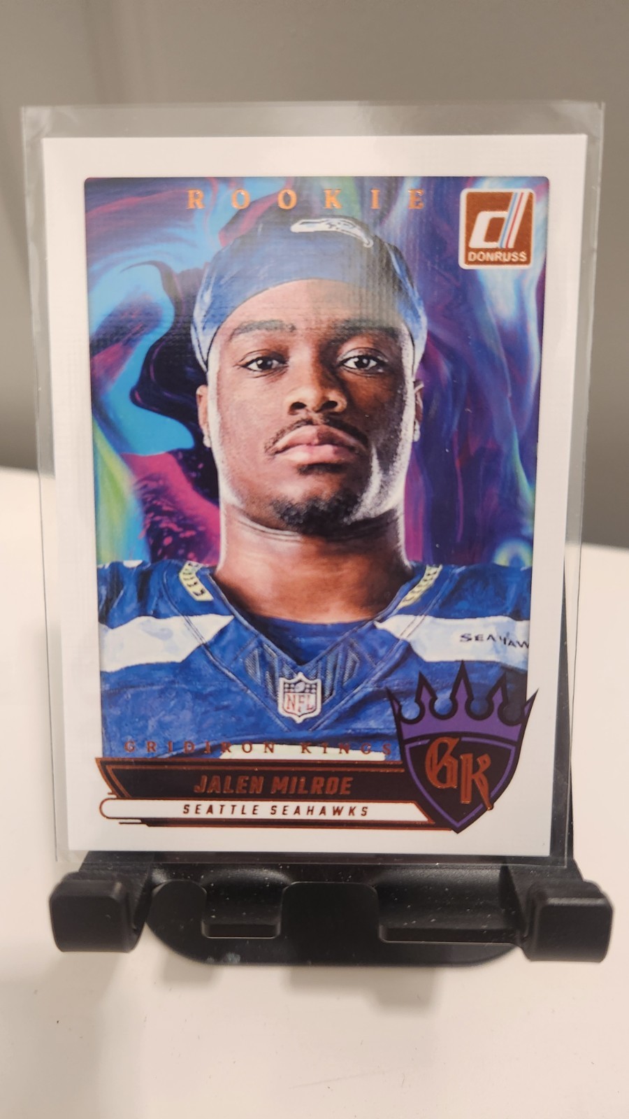 2025 Donruss #RGK-JME Jalen Milroe Rookie Gridiron Kings