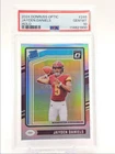 JAYDEN DANIELS 2024 DONRUSS OPTIC RATED ROOKIE HOLO PRIZM RC PSA 10 Q0887