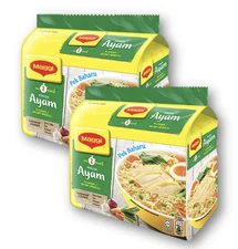 2 x 5 Packs of 77g Maggi Chicken Soup Instant Noodles Malaysian Favourite Halal