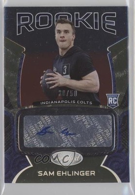 2021 Certified Mirror Etch Bronze 30/50 Sam Ehlinger #RS-SE Auto RC 0n8