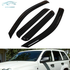 Window Visors Rain Guards Deflector Vent Shade For Jeep Grand Cherokee 2005-2010
