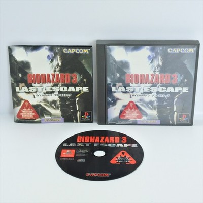 BIOHAZARD 3 Last Escape Resident Evil PS1 Playstation For JP System d231 p1