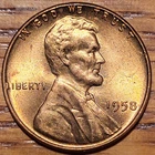 1958 P   Lincoln Cent  Coin   N108