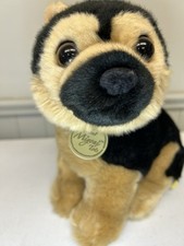 Miyoni Tots by Aurora German Shepard Plush Stuffed Puppy Dog 8" Tall