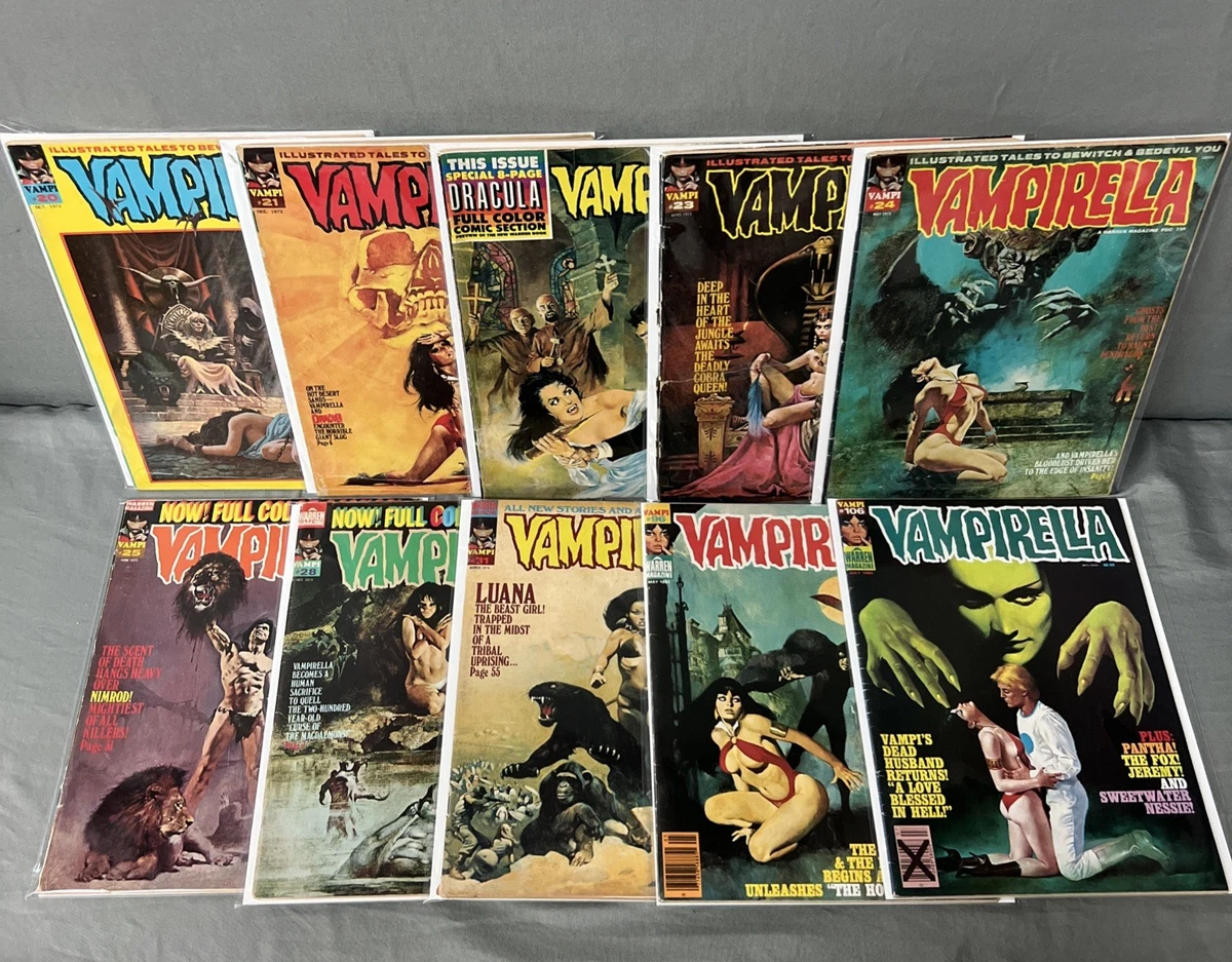 Vampirella Horror & Sci-Fi US Comics Bronze Age (1970-83) Era