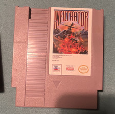 Mindscape Infiltrator Nintendo NES Game Cartridge Only - NTSC-U/C (US/Canada)