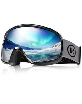 Skibrille OTG, AntiBeschlag & UV400, ÜberKorrekturbrille mit Doppelglas, für ...