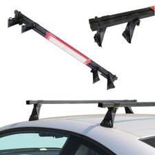 Für Opel Corsa 3 III C 3/5-Tür 00-06 Schwarz Stahl Dachträger Fixpunkt