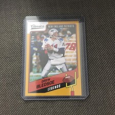 2021 Panini Classics Legends Timeless Tributes Gold /99 Drew Bledsoe #143