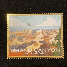 Grand Canyon National Park 1 Oz Silver Art Stamp Bar – Colorized & .999 Fine!