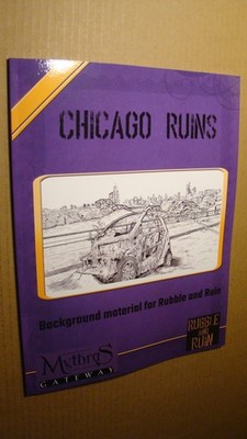 MODULE- CHICAGO RUINS *NEW NM/MT 9.8 NEW* GAMMA WORLD - DUNGEONS DRAGONS