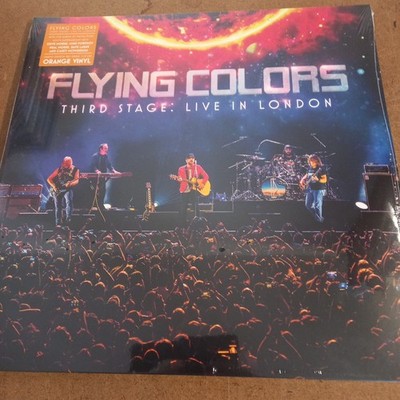 FLYING COLORS - Third Stage: Live In London - 3 LP Orange Sealed Neu Sealed