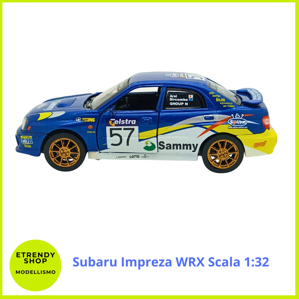 PEUGEOT 206 WRC No.21 "Yacco" A.Bengue-C.Escudero French Rally Champion
