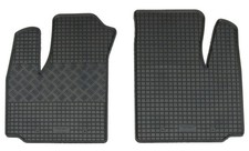 Gummifußmatten für Fiat Doblo 1 2001-2010 Passform Fußmatten Gummimatten 2-tlg