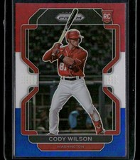 2022 Panini Prizm Cody Wilson #94 Rookie Red/White/Blue Prizm