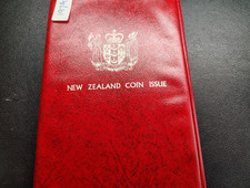 1976 1975 1974 (one ea) New Zealand Souvenir Coin Issue (7 Coins Per Set)