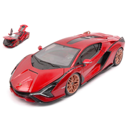 Lamborghini Sian Fkp 37 2019 Metallic Red 1:18 Burago Auto Stradali -D- Neues Mo