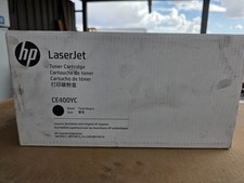 New HP 507A CE400YC Black Toner Cartridge - New in Sealed Box