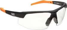 Klein Tools 60159 Safety Glasses, PPE Protective Eyewear Single, Clear Lens 