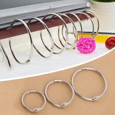 Binderinge f&uuml;r Buchbinder, Buchbinderringe, Metallringe 38mm, 20 St&uuml;ck f&uuml;r Al