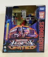 G2 Universe Laser Optimus Prime Leader Class Transformers  Legacy United NEW